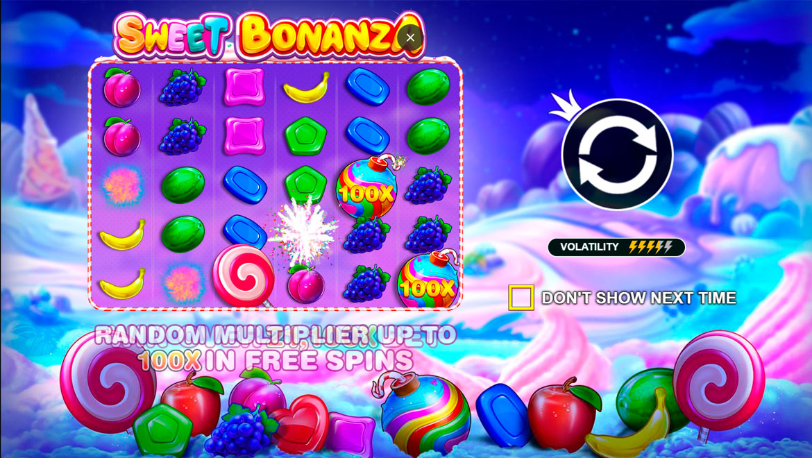 Sweet Bonanza ekran görüntüsü oyunu